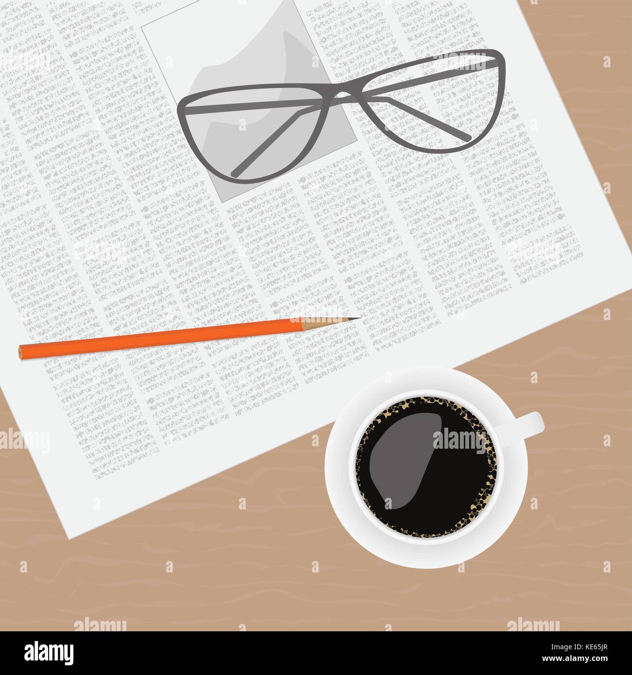 Front page article on Stock Vector Images Alamy