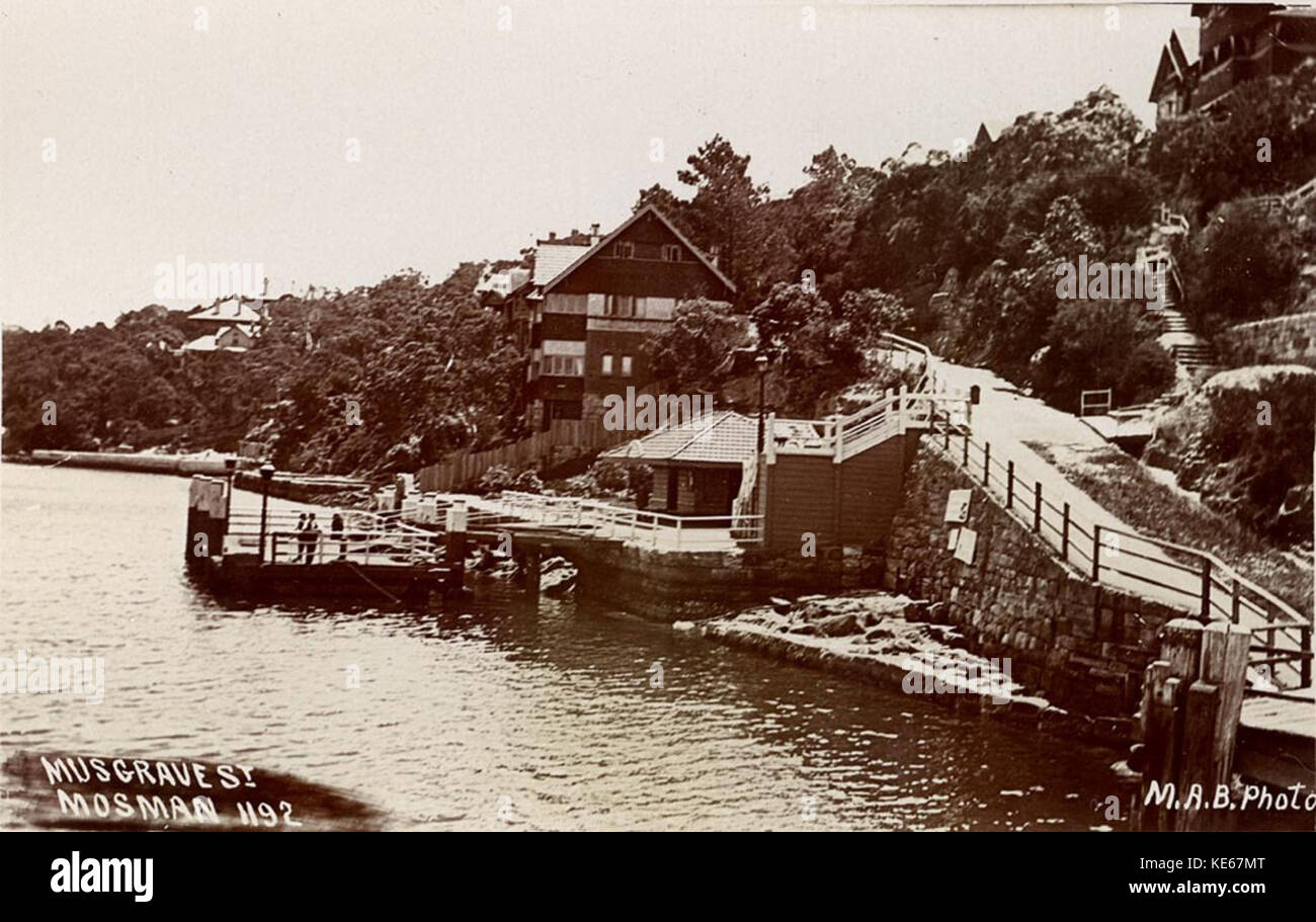 796666 Musgrave St Mosman Stock Photo Alamy