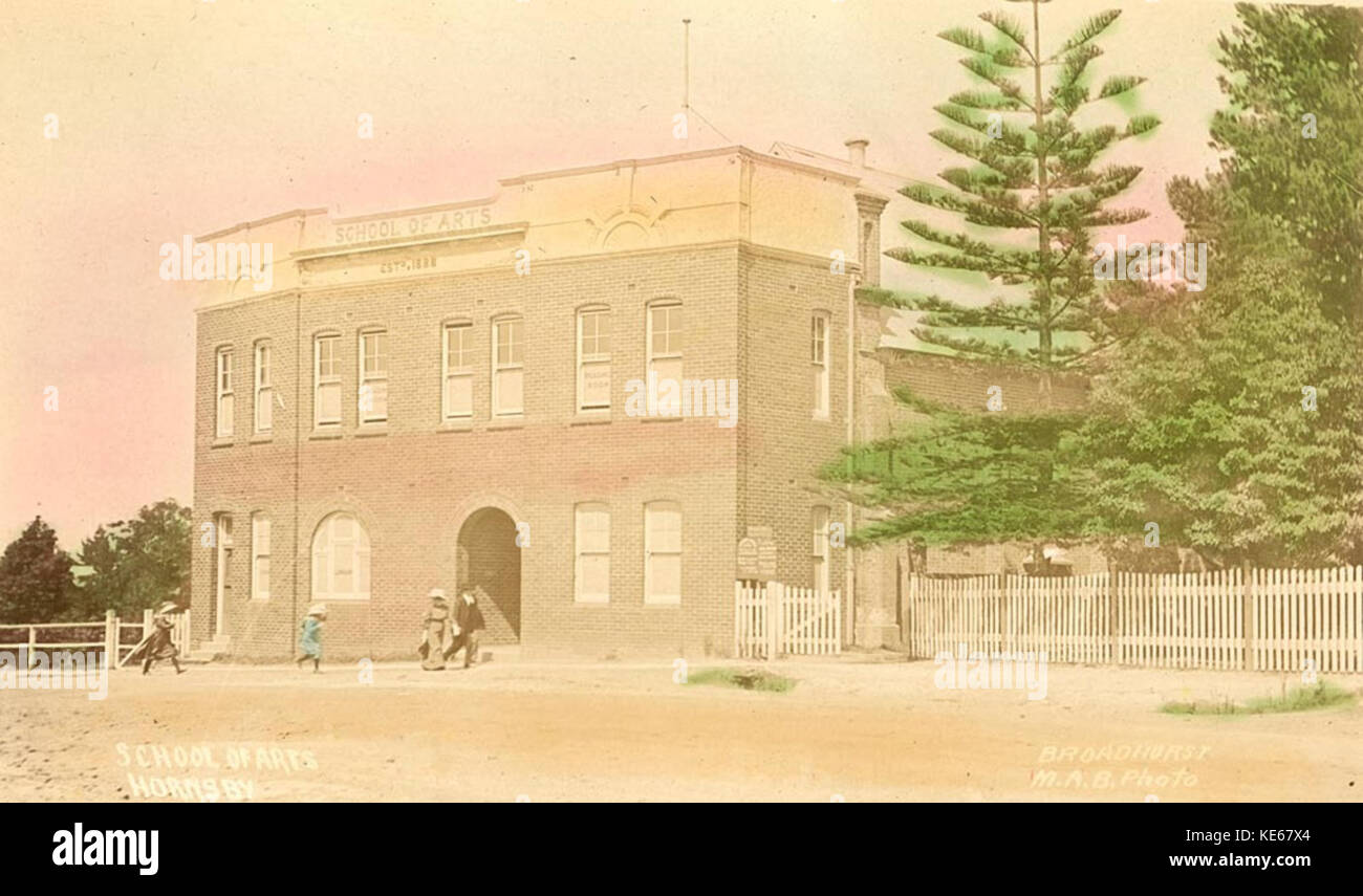 796407 School of Arts Hornsby Stock Photo Alamy