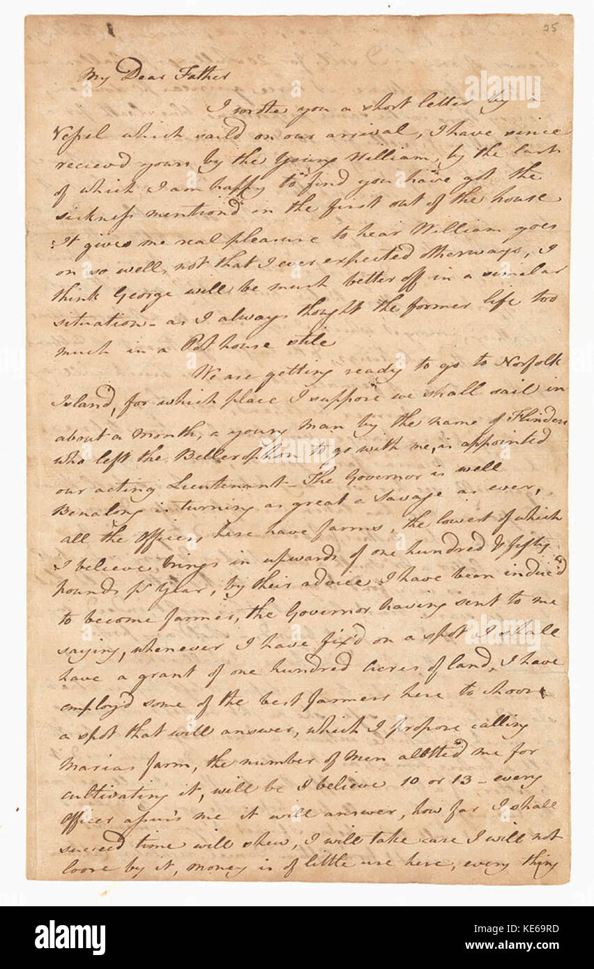 820832 Sydney Cove 24 October 1795 Stock Photo