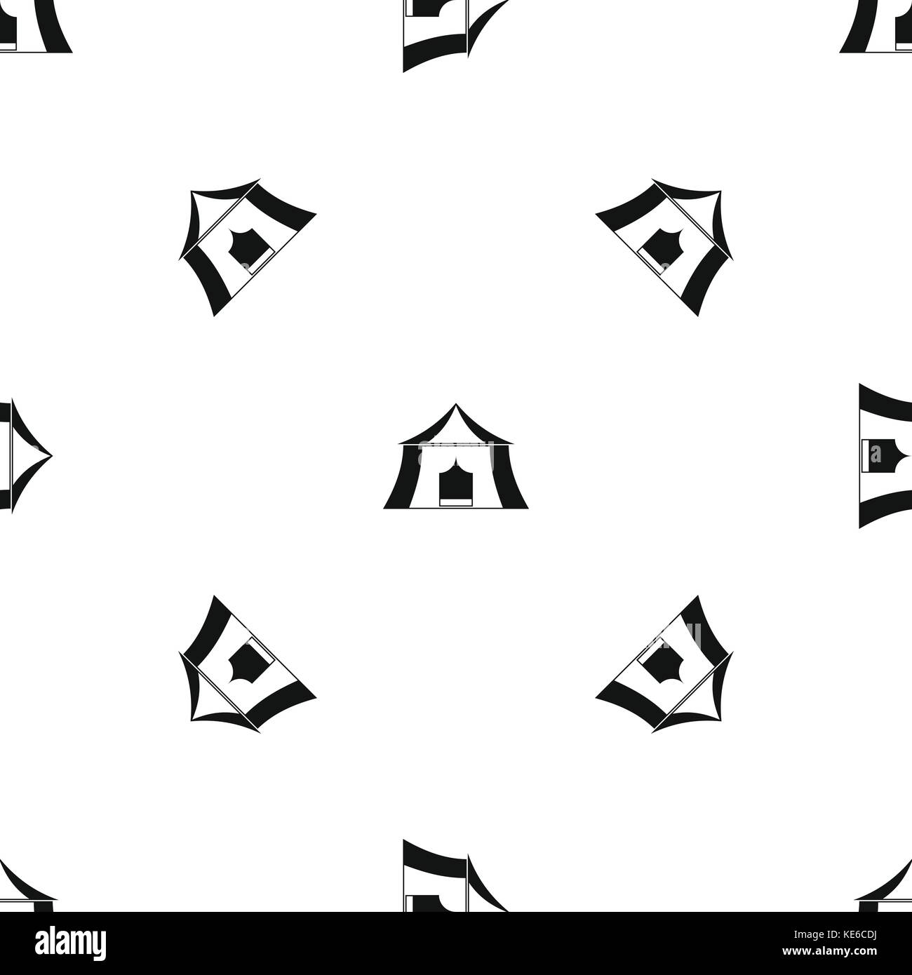 Hiking pavilion pattern seamless black Stock Vector Image & Art - Alamy