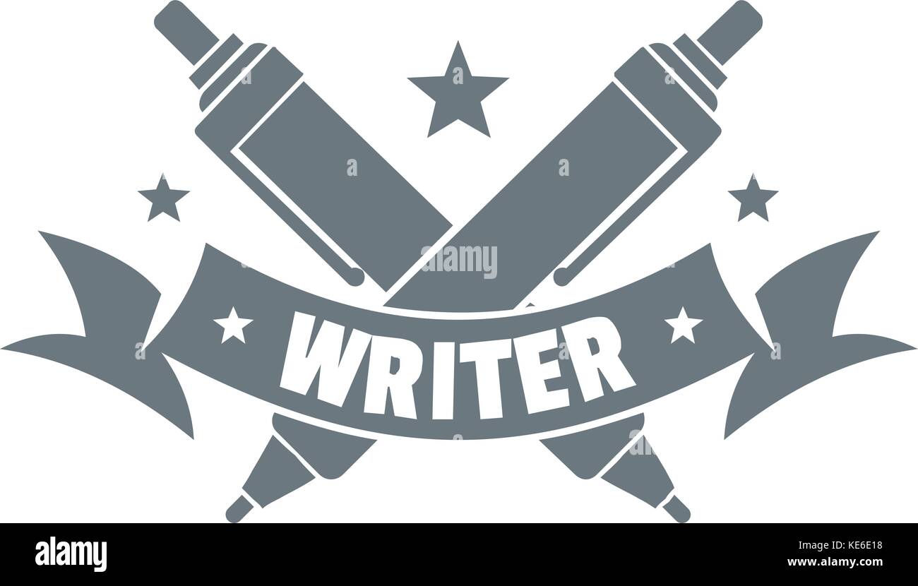 Fountain pen logo, vintage style Stock Vector Image & Art Alamy