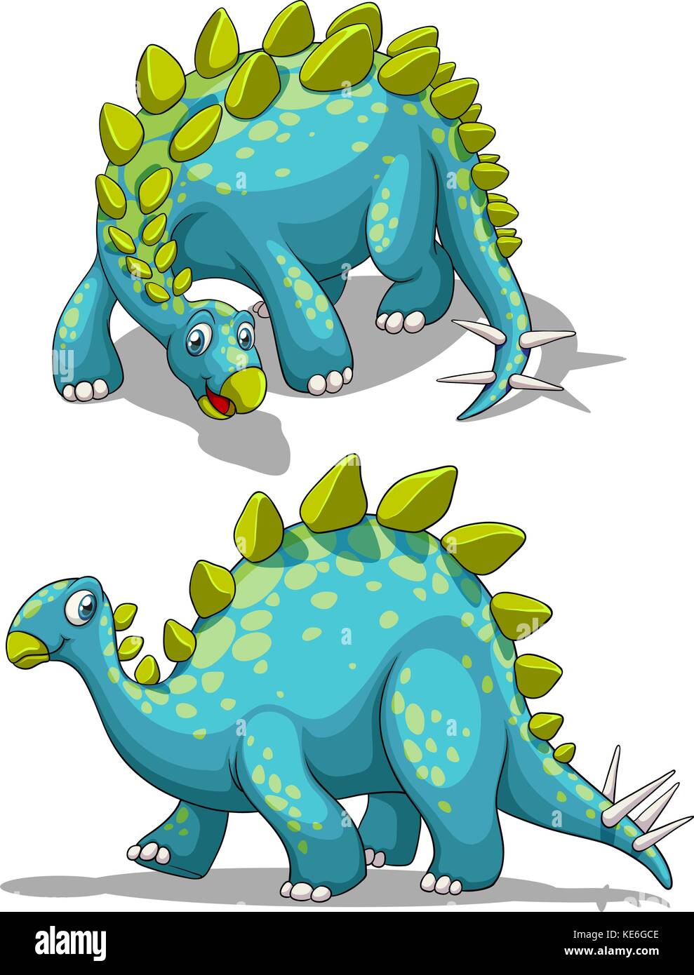 Dont Look Away Incredible Footage Of A Dinosaur With Spikes On Tail - r45pq1v