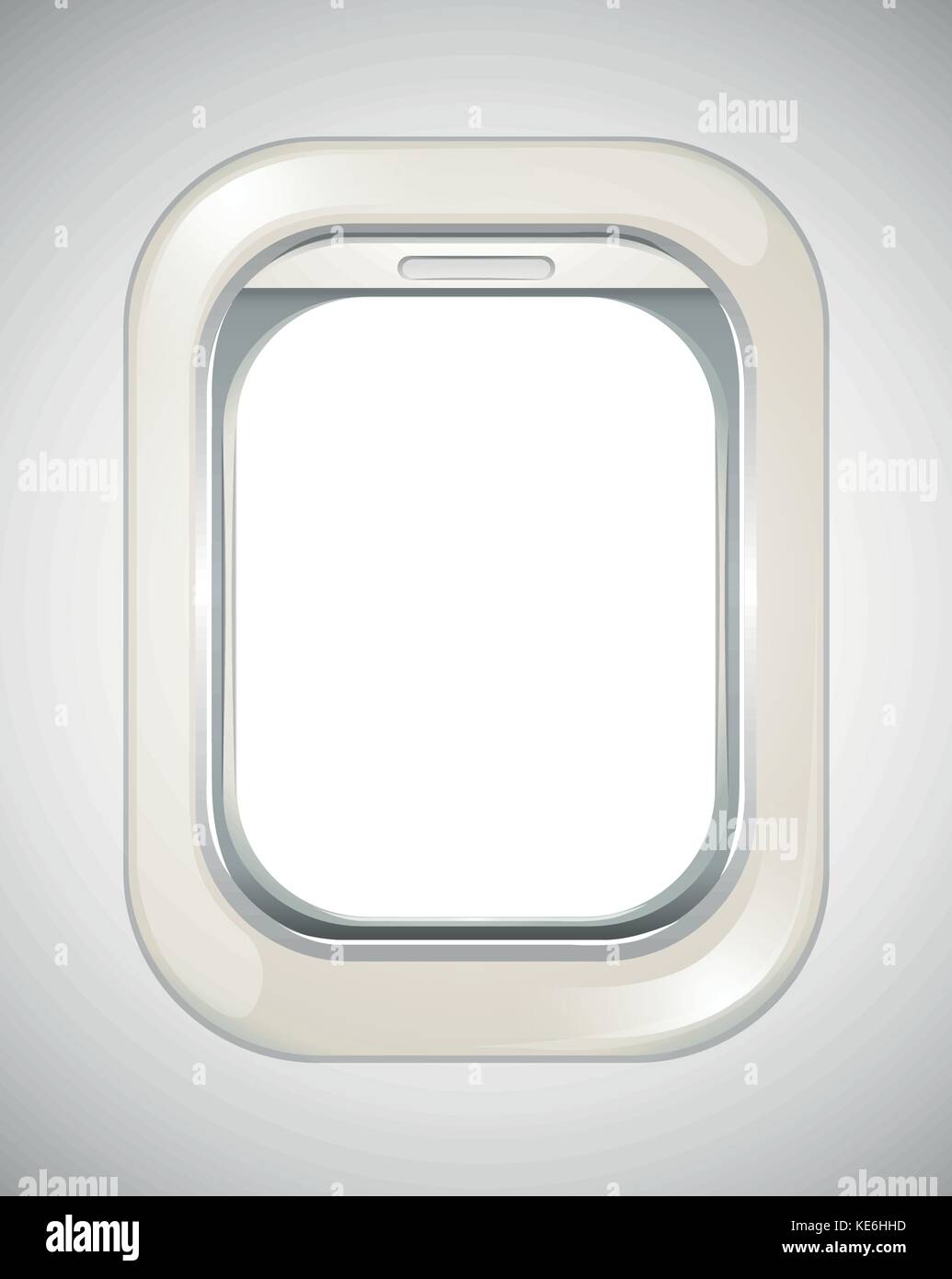 Airplane window with no view illustration Stock Vector Image & Art - Alamy