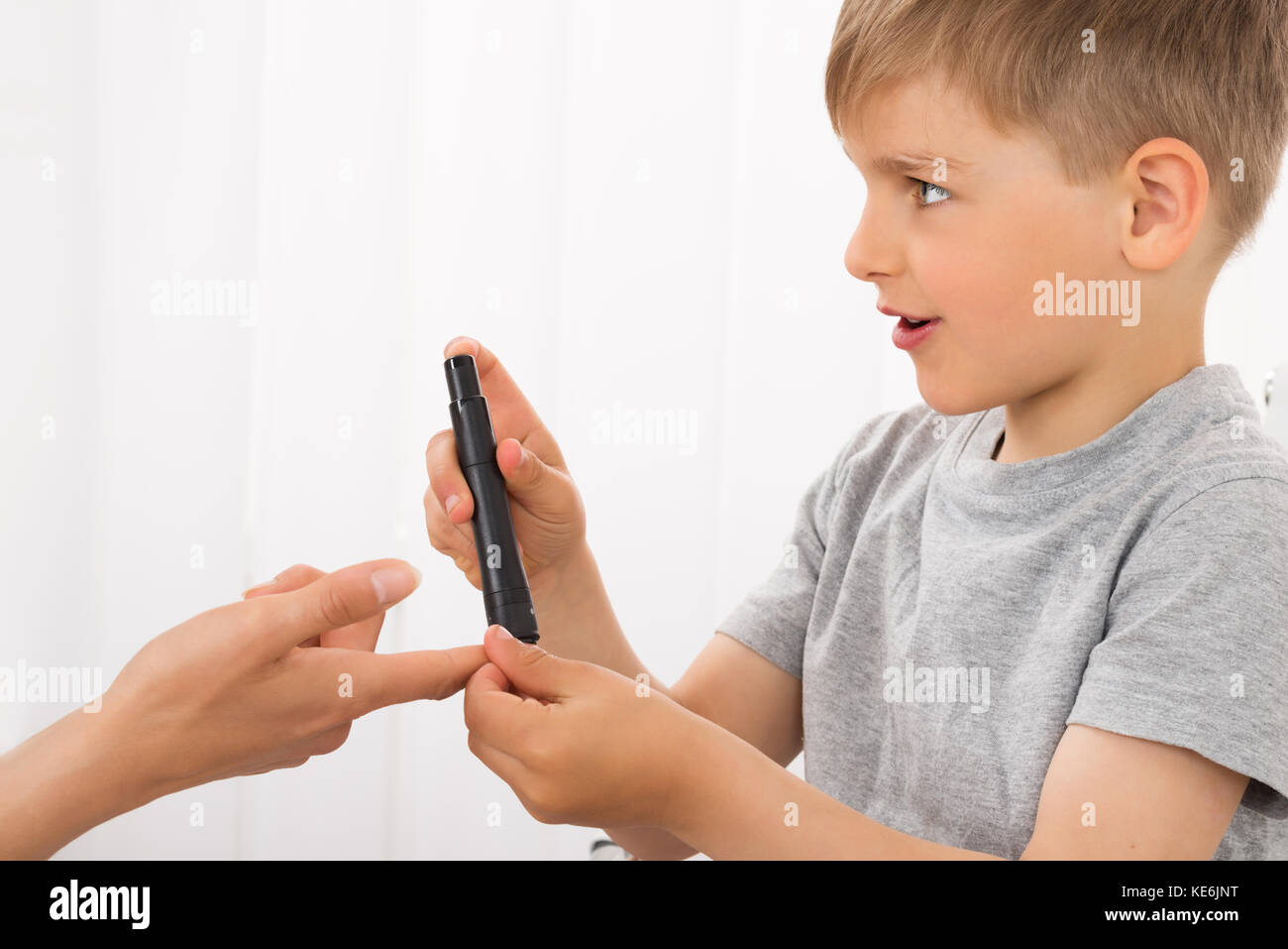 Boy with blood hires stock photography and images Alamy