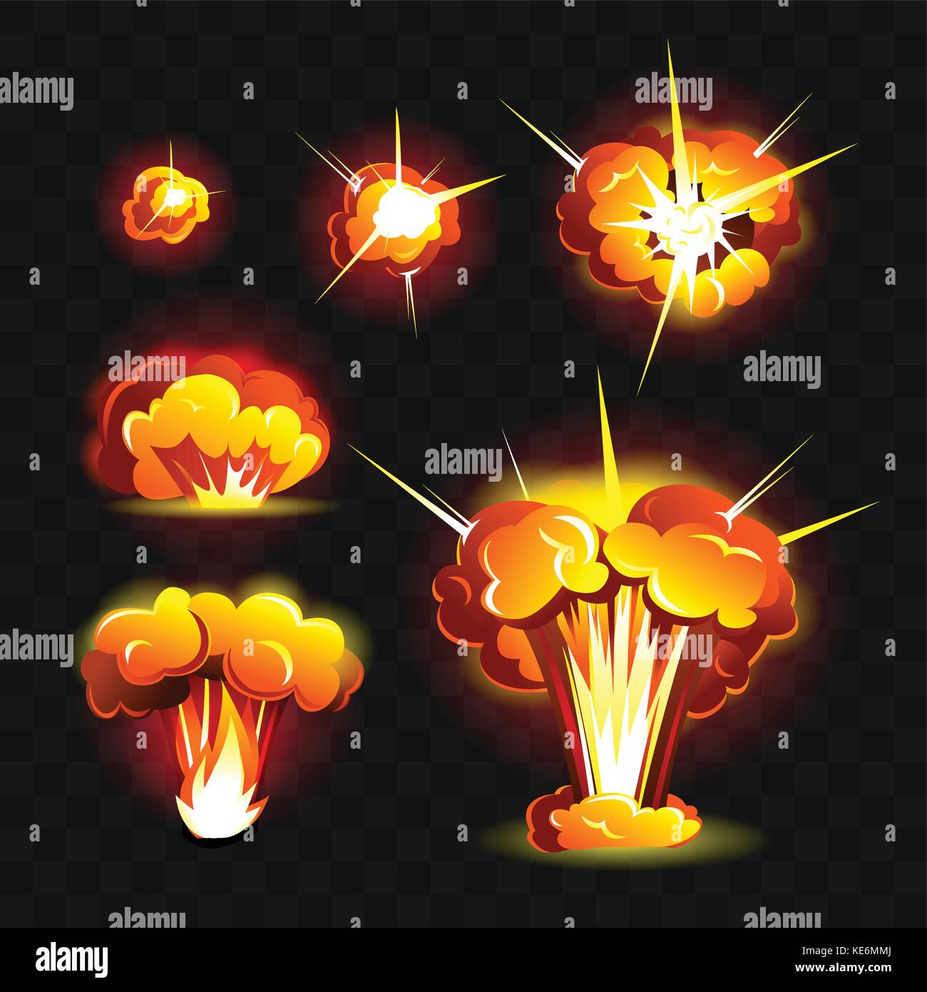 Big explosion - modern vector realistic isolated clip art Stock Vector  Image & Art - Alamy