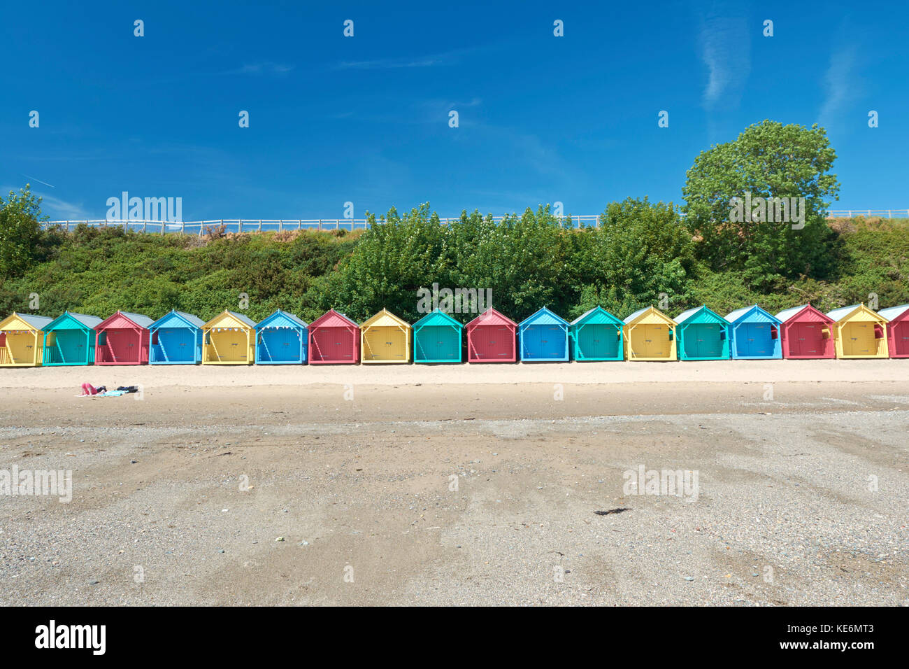 Llanbedrog Beach - Llyn Peninsula, Wales, UK Stock Photo