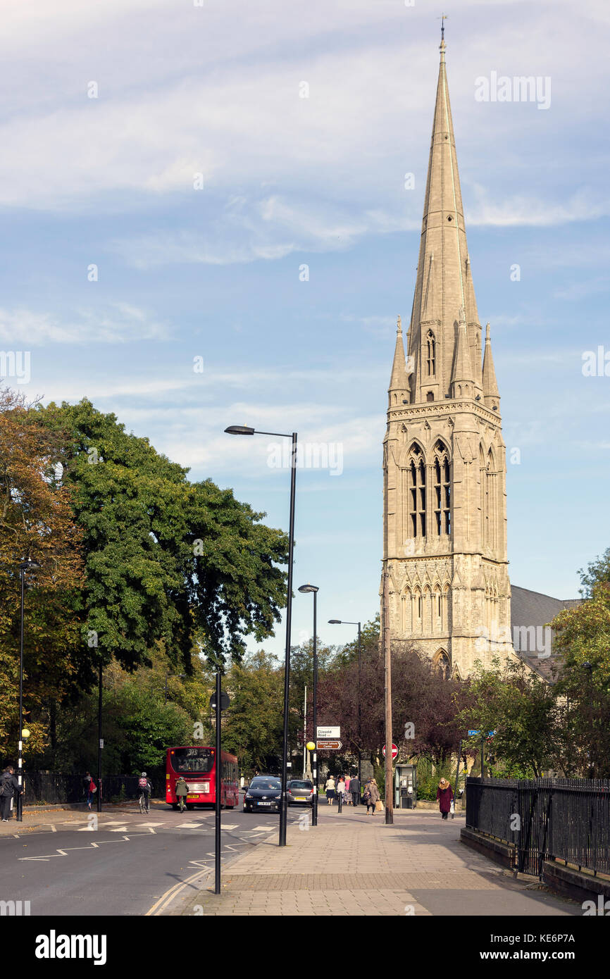 St Marys Church, Church Street, Stoke Newington, London Borough of Hackney, Greater London, England, United Kingdom Stock Photo