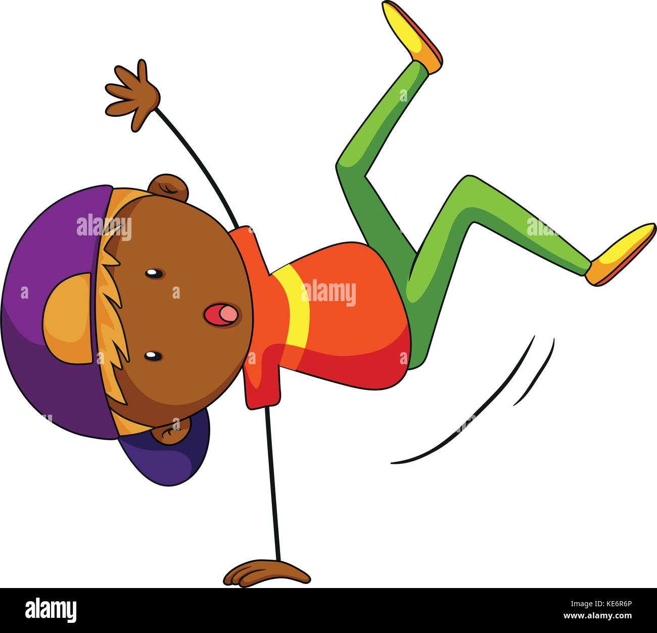 Handstand Stock Vector Images - Alamy