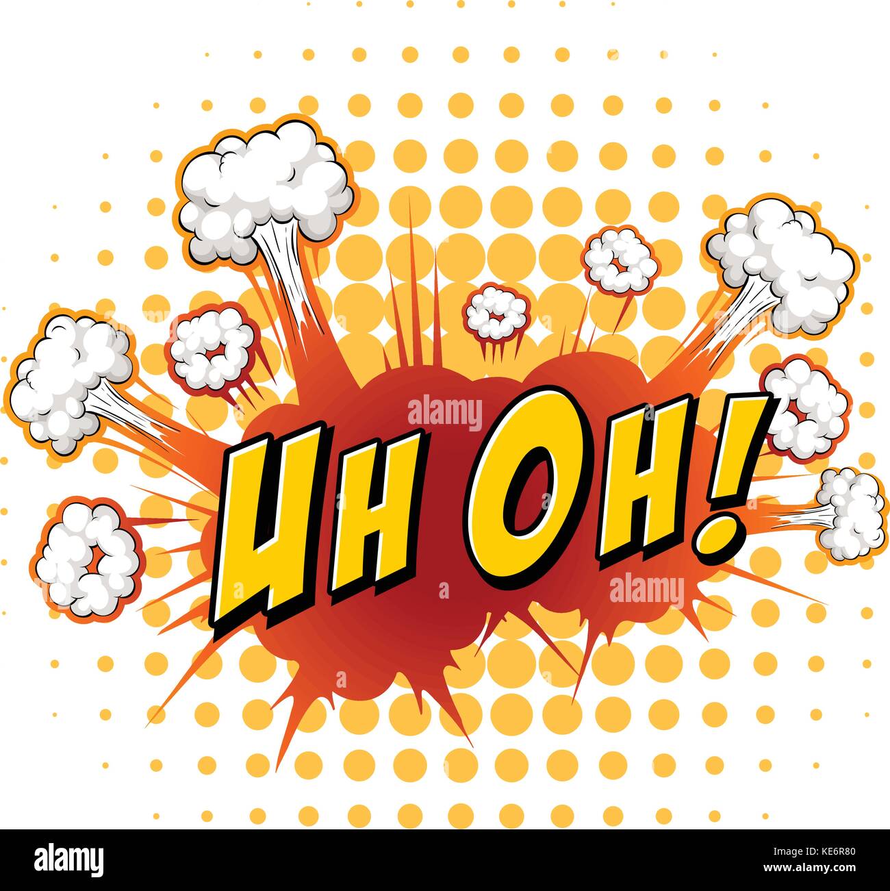 Word expression with polkadot background Stock Vector Image & Art Alamy