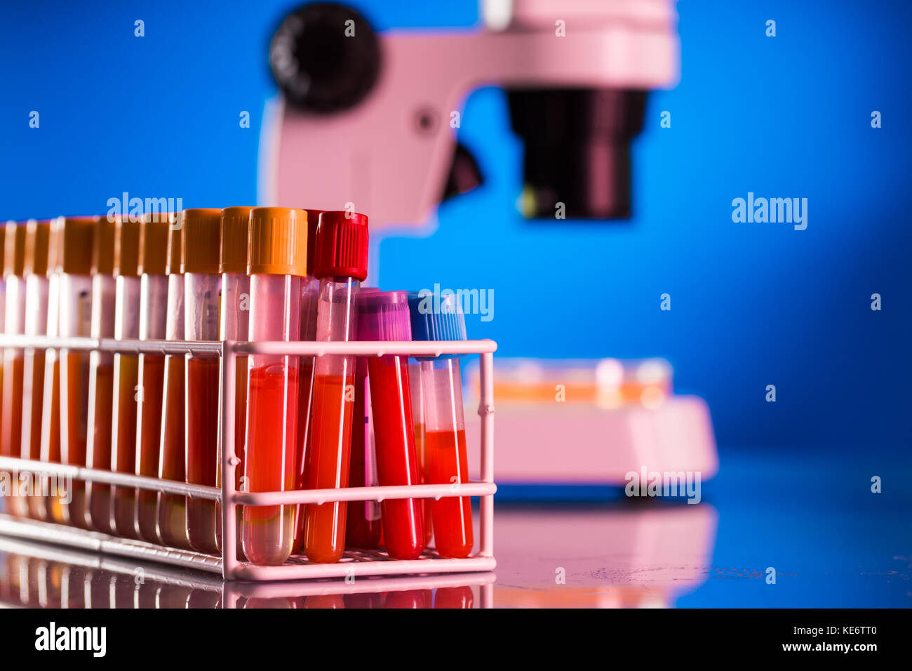 Blood Testing Laboratory Stock Photo Alamy