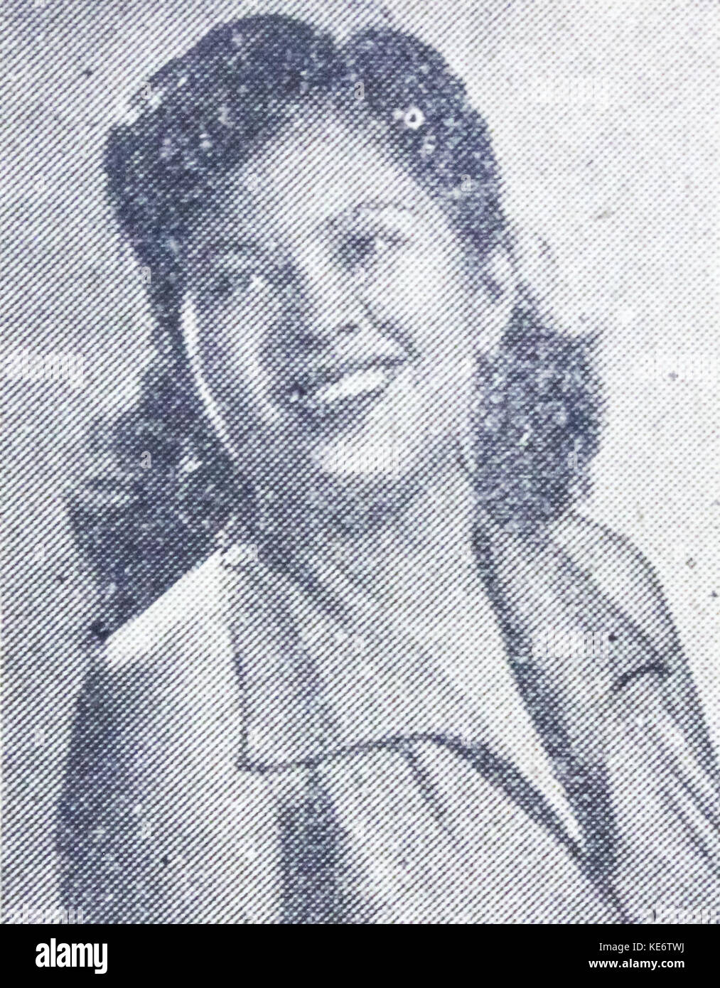 Nana Mayo Dunia Film 15 May 1955 p22 Stock Photo