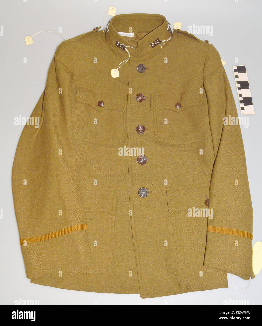 World War I Army Uniform of Albert Glauser Stock Photo Alamy