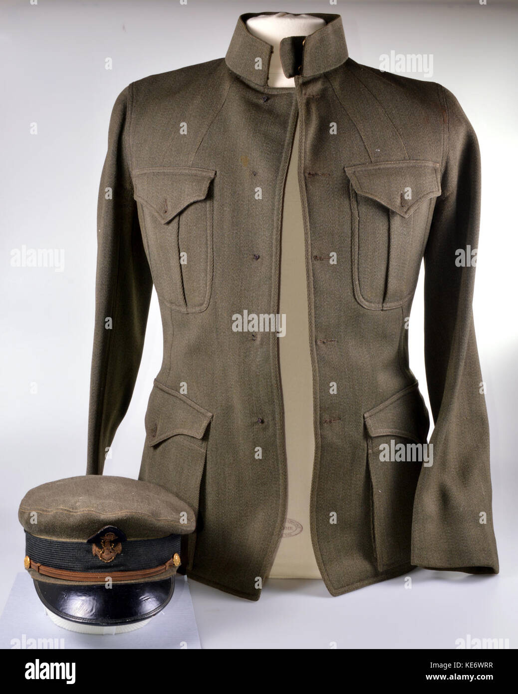 World War I Naval Aviator Uniform and Uniform Cap of Montague Lyon, Jr
