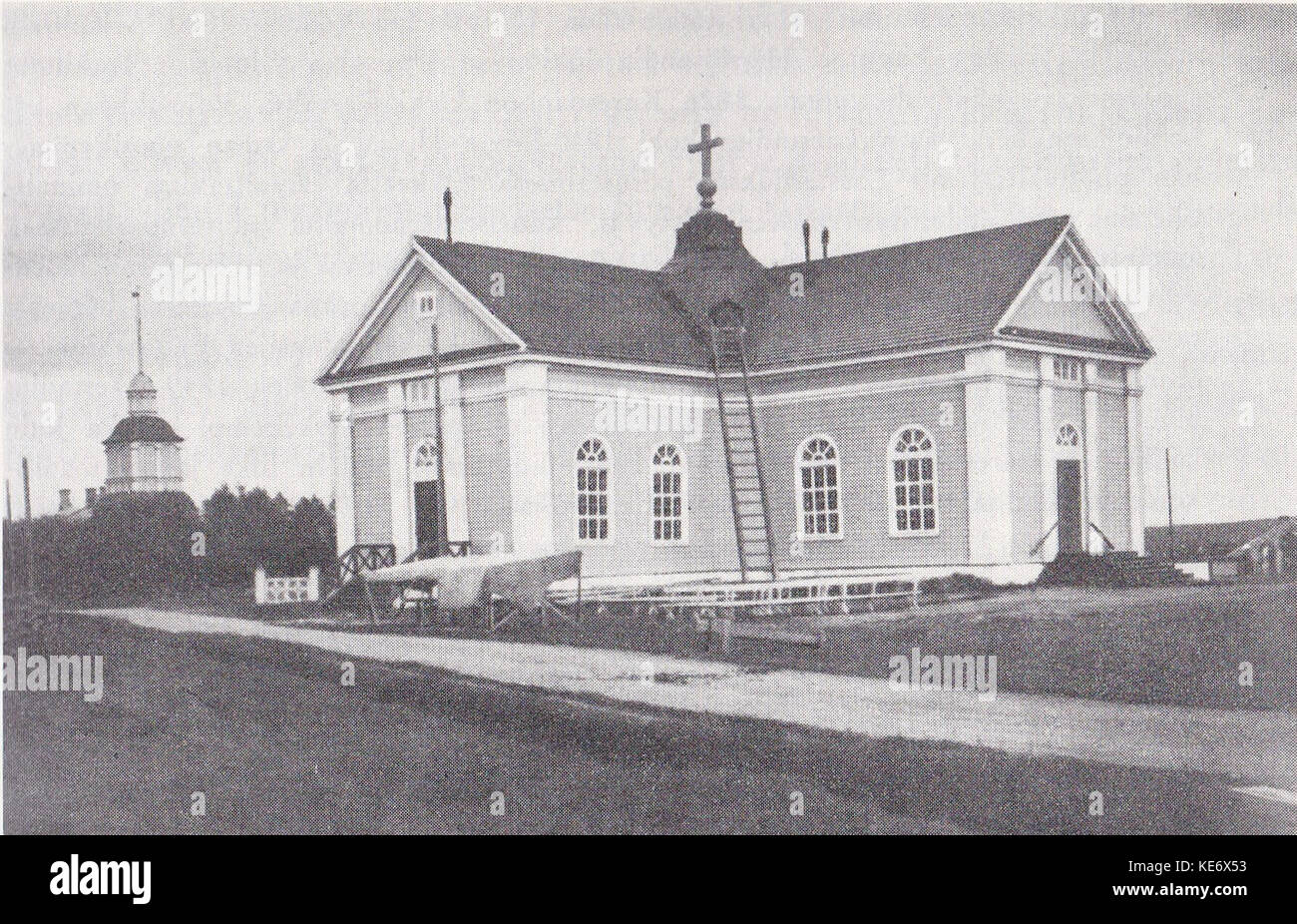 Rovaniemi old church Stock Photo - Alamy