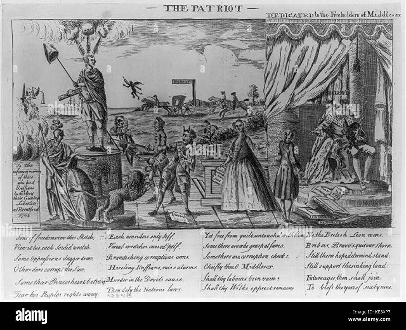 The patriot dedicated to the freeholders of Middlesex LCCN2004672624 ...