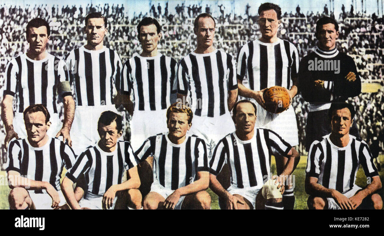 Juventus Football Club 1951 1952 Stock Photo Alamy