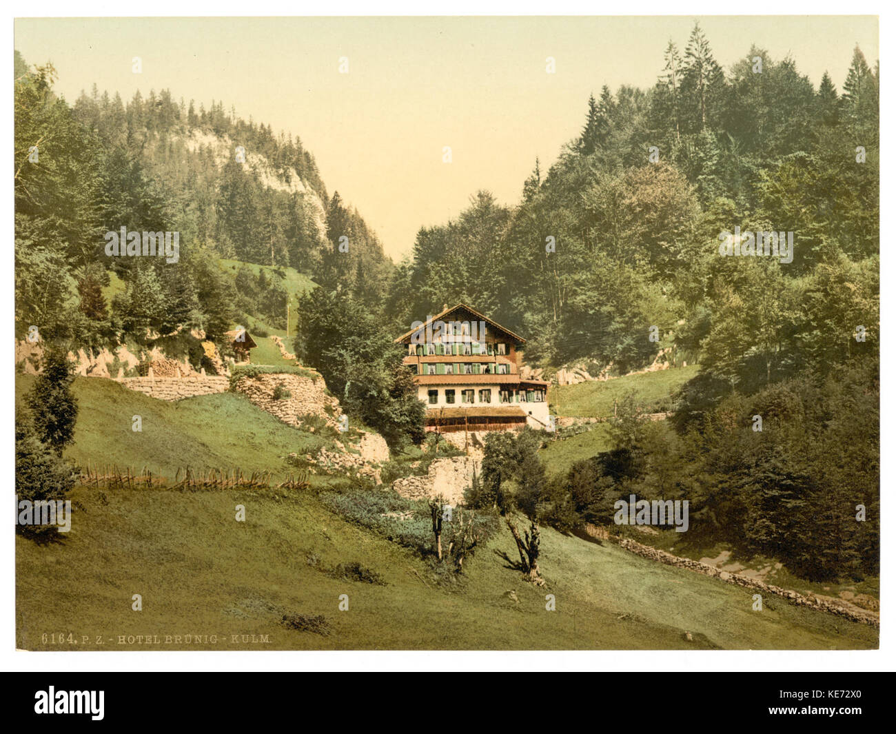 The Summit Hotel, Brunig, Bernese Oberland, Switzerland LCCN2001701126 Stock Photo