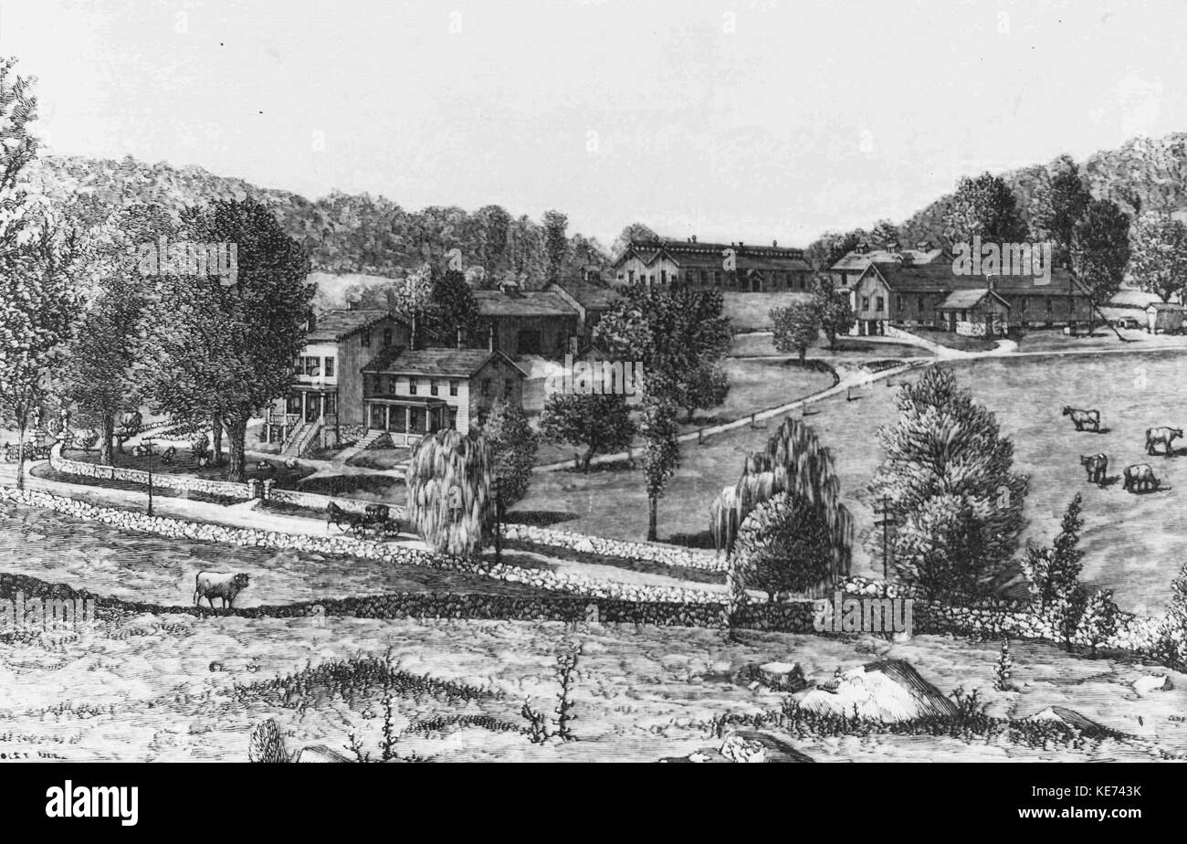 Stillman Farm in Briarcliff Manor Stock Photo Alamy