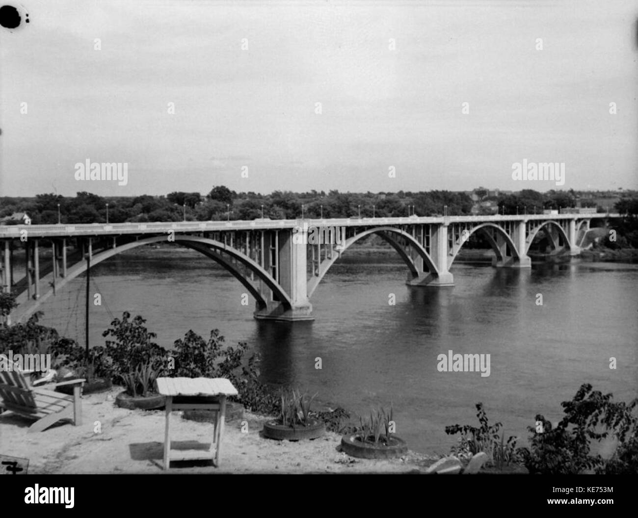 Feature. Pie IX Bridge BAnQ P48S1P16550 Stock Photo Alamy
