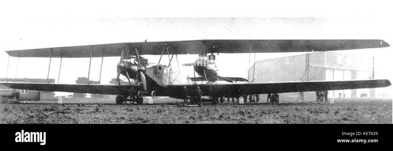 Zeppelin Staaken R.XIV WW1 aircraft 4 Stock Photo