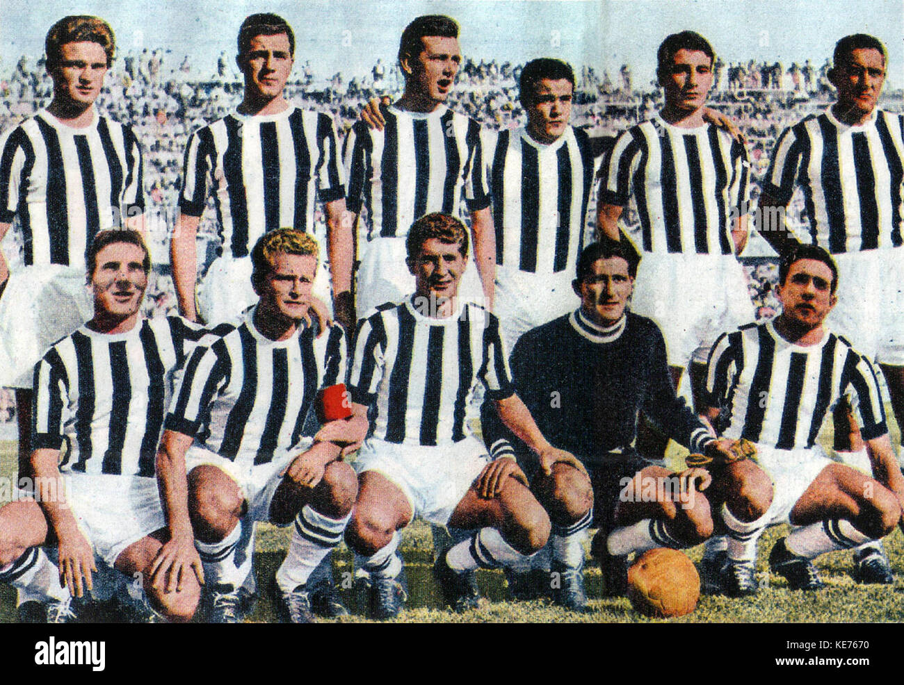 Juventus Football Club 1955 1956 Stock Photo Alamy