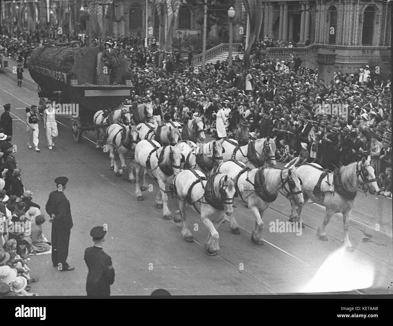 24325 Industrial procession Stock Photo - Alamy