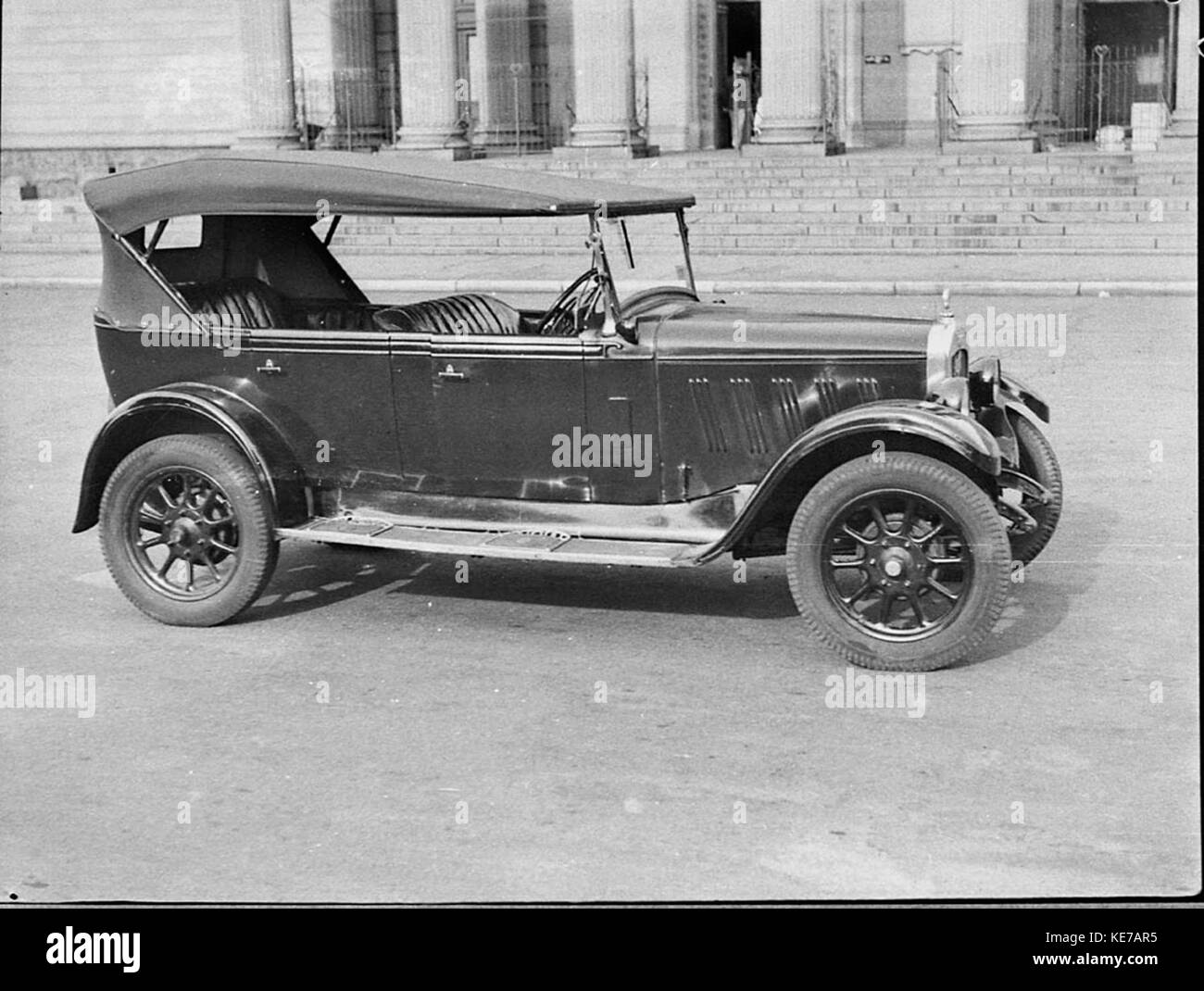 19386 Liberty and Crouch Motors Austin car taken for Telegraph
