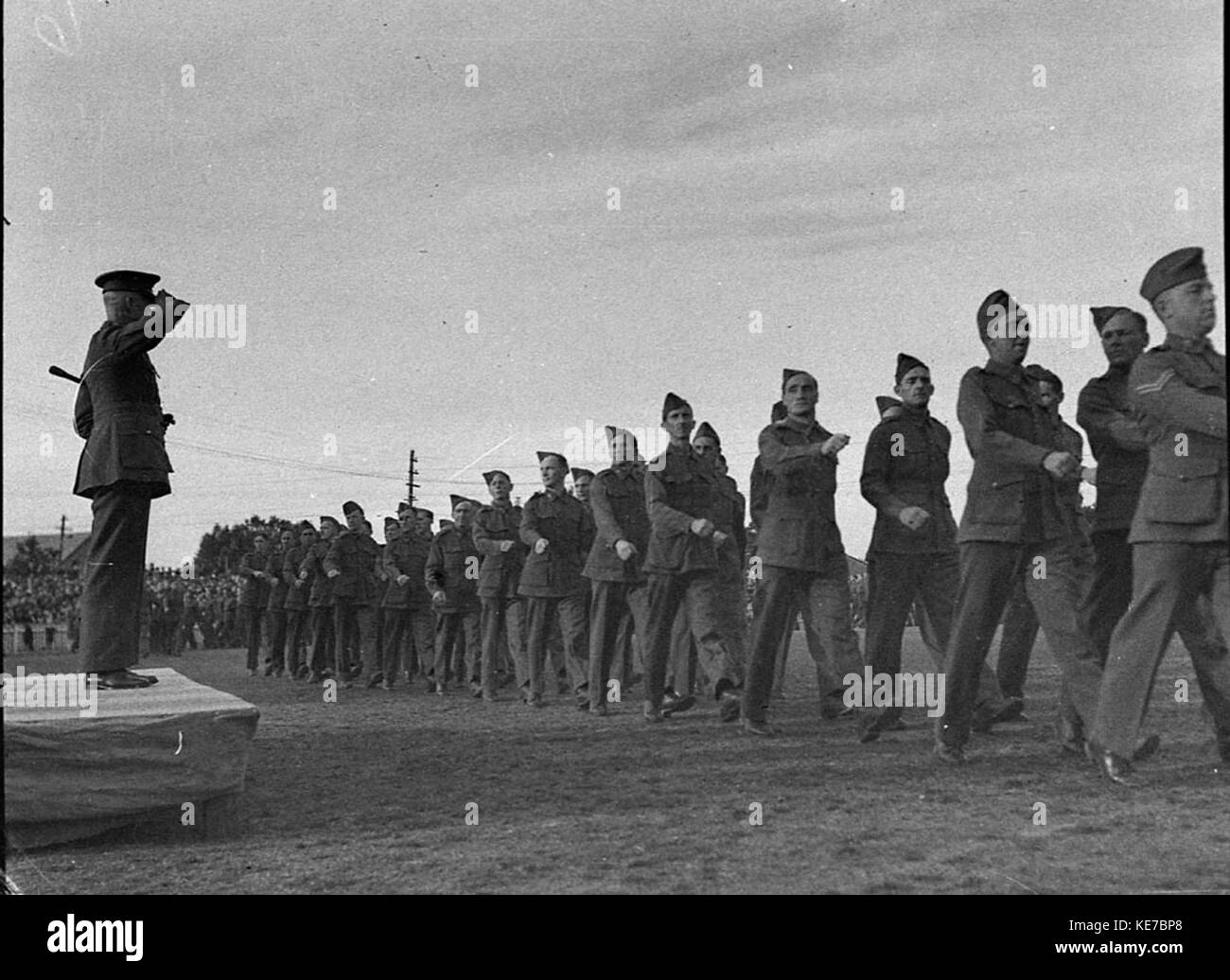 25571 Parade at Chatswood oval North Sydney AIF day boys taken for ...