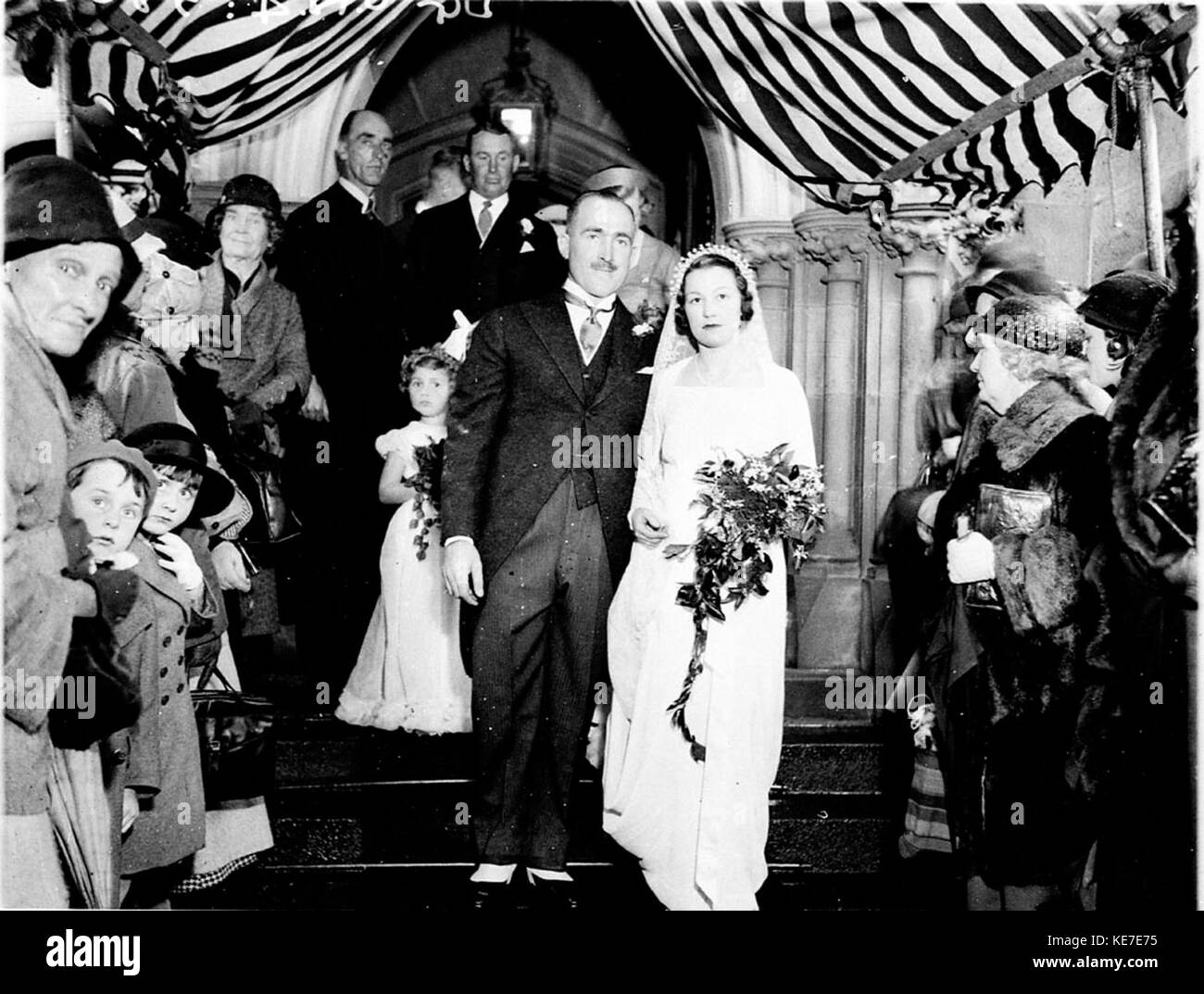 10171 WhitneyFriend wedding St Johns Church Darlinghurst Stock Photo