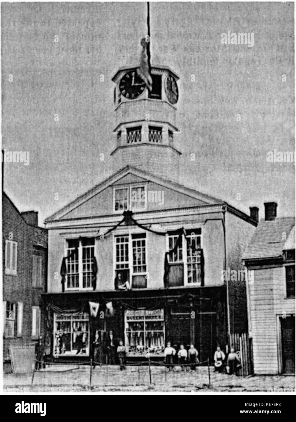 Waynesboro Old Town Hall Stock Photo Alamy