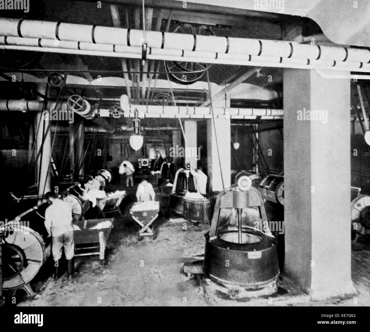 Waldorf Astoria laundry Stock Photo Alamy