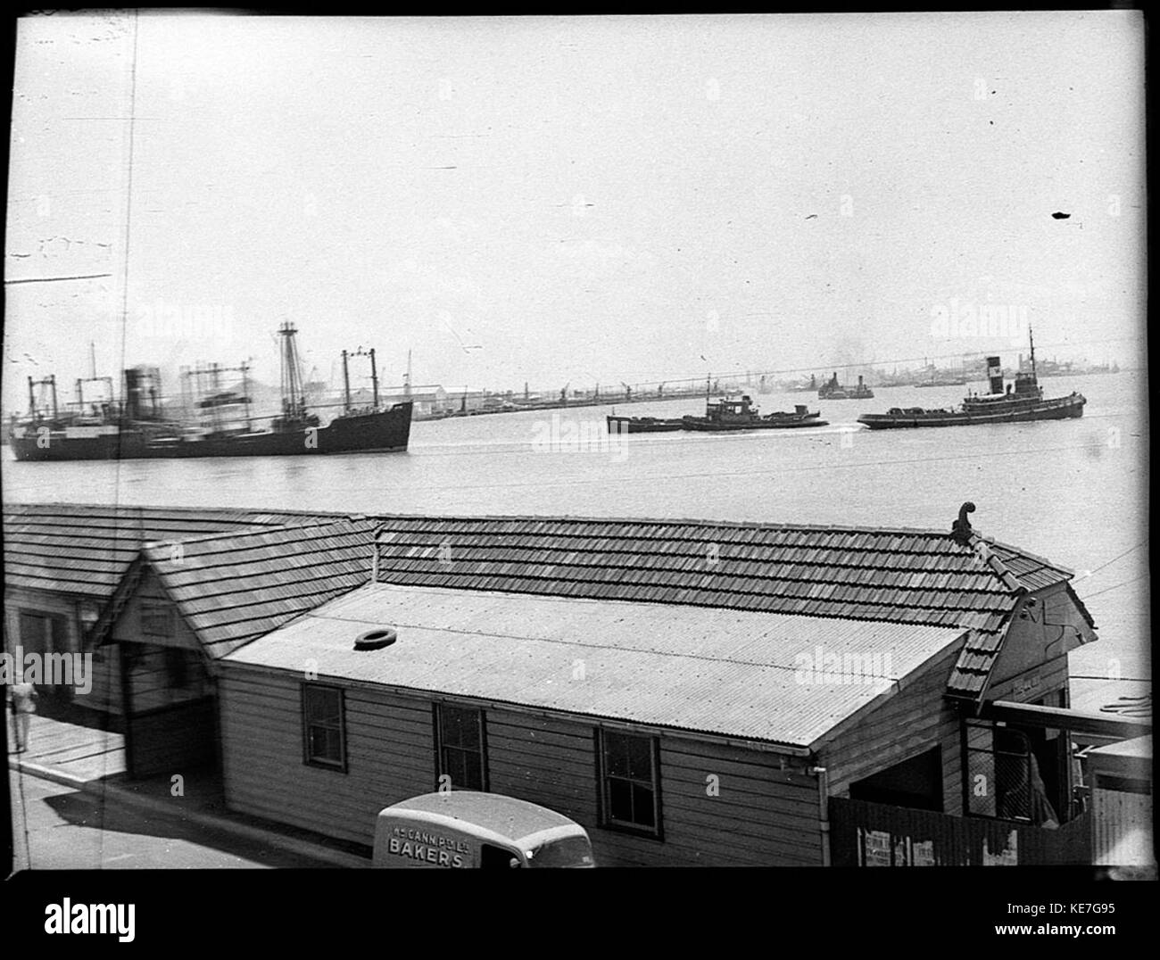 Shipping nostalgia Black and White Stock Photos & Images - Alamy
