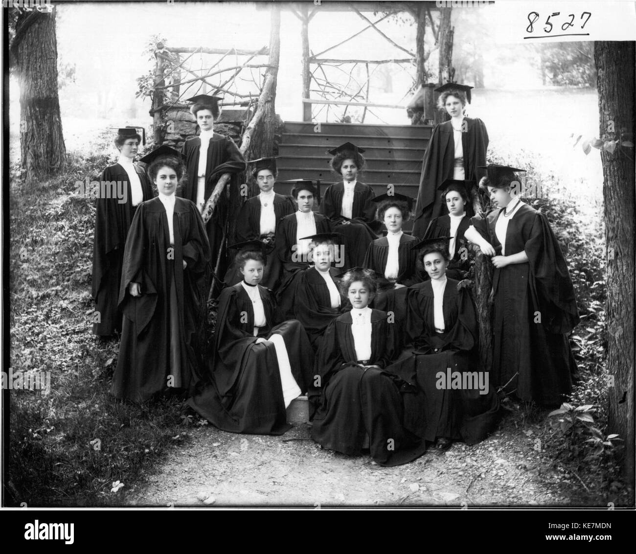 Western College senior class 1908 (3191470655 Stock Photo - Alamy