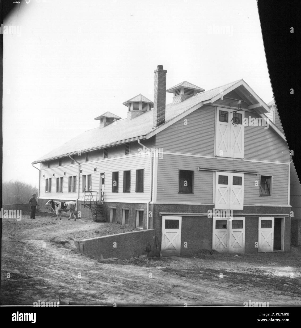 Western College Dairy Barn 1912 (3190781481 Stock Photo Alamy
