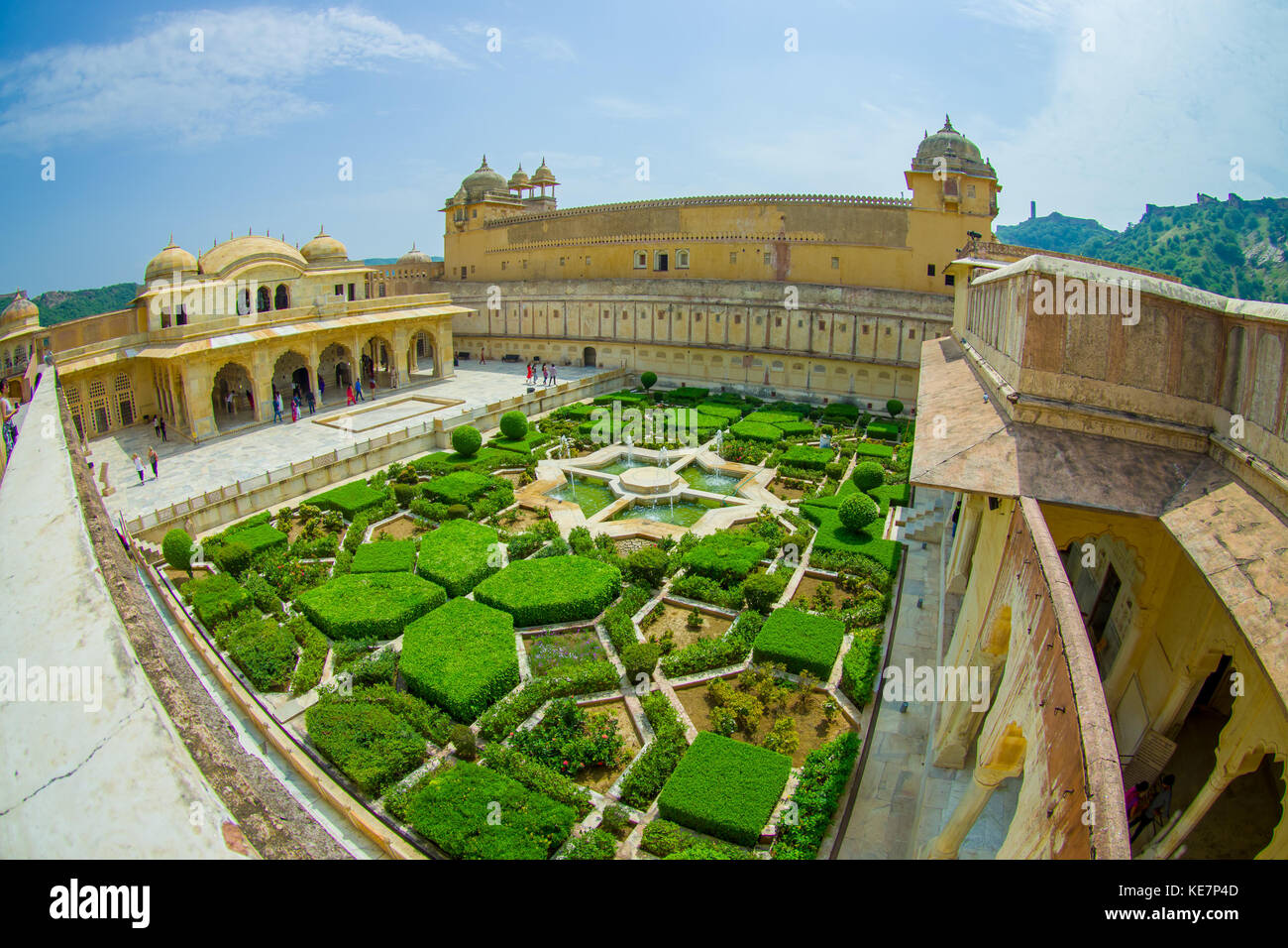 Mughal Garden Amer Fort High Resolution Stock Photography and Images ...