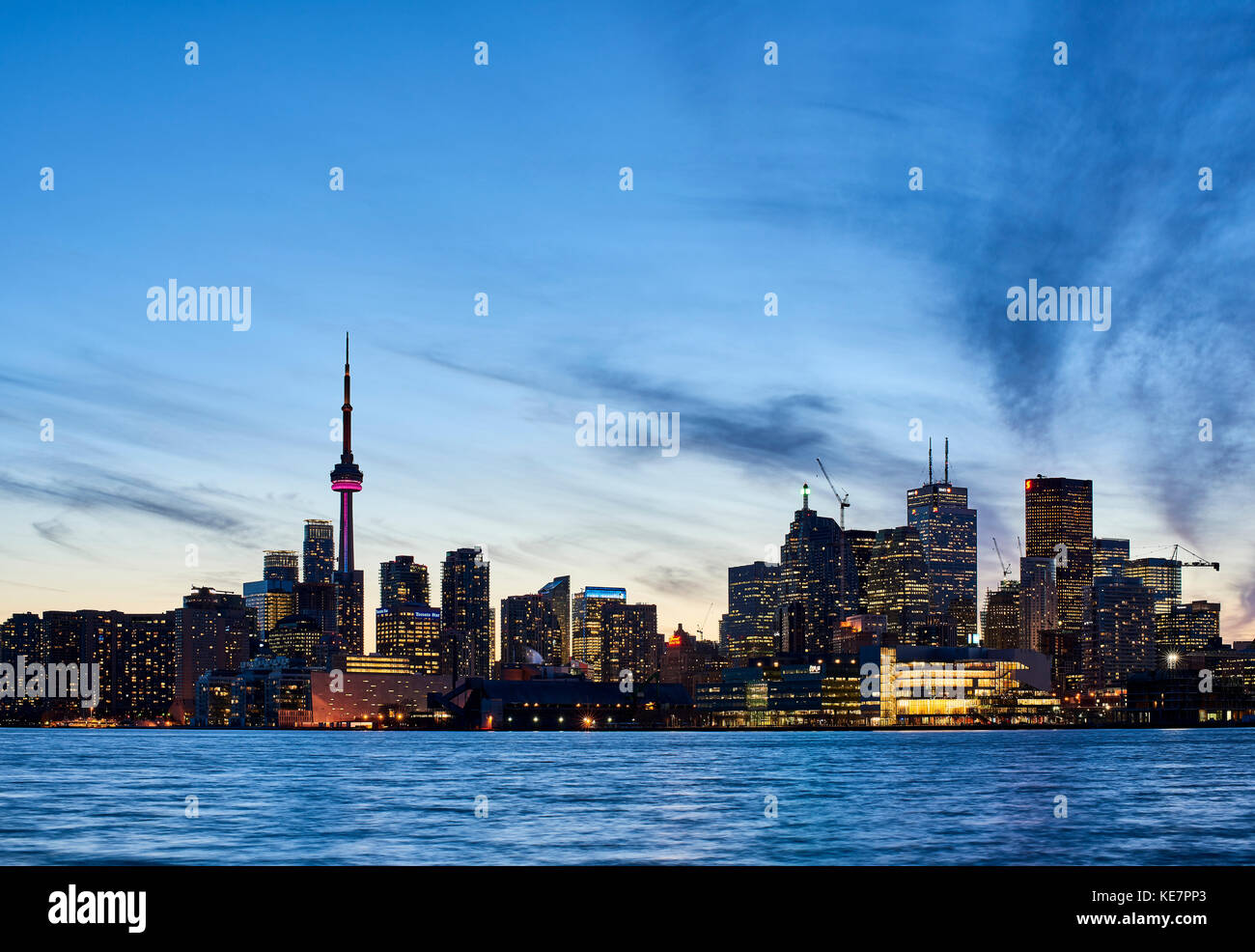 Cn tower lake ontario in hi-res stock photography and images - Alamy
