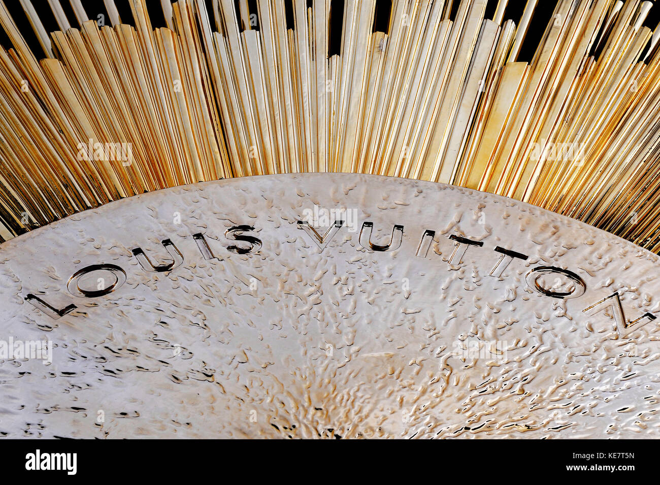 Louis Vuitton flagship store, place Vendôme, Paris - France Stock Photo