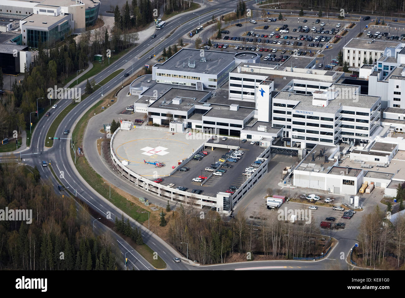 Aerial of providence anchorage hires stock photography and images Alamy