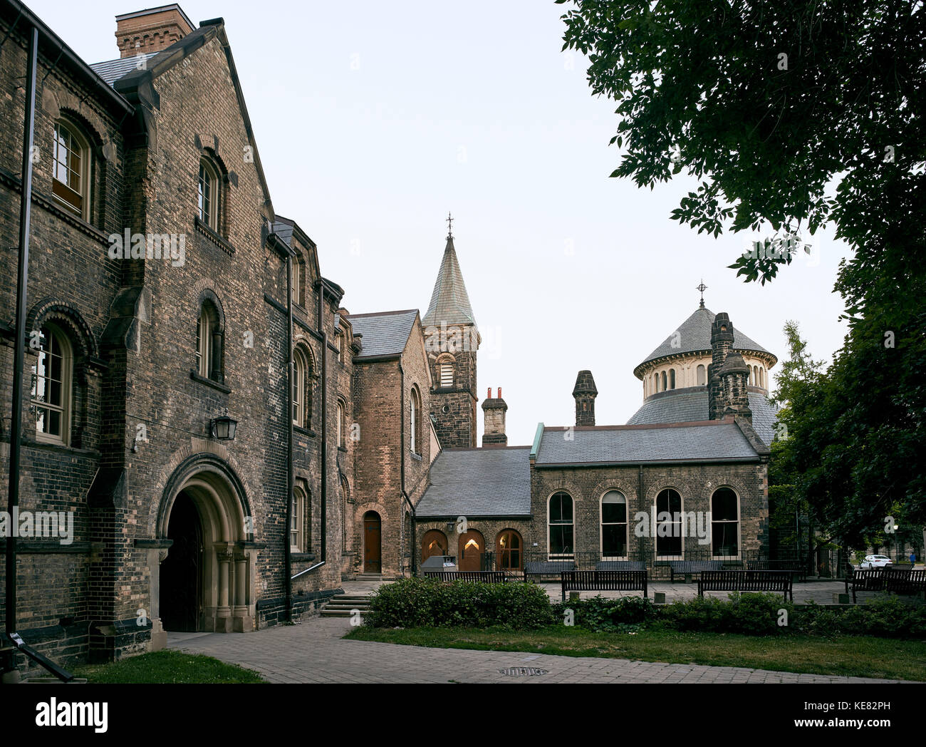 Buildings On The University Of Toronto Campus; Toronto, Ontario, Canada Stock Photo