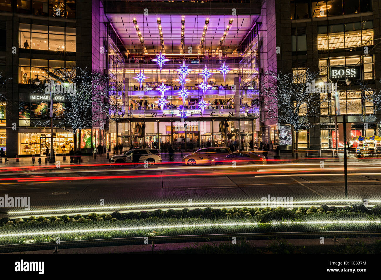 Time Warner Center Christmas Decorations, Columbus Circle; New York