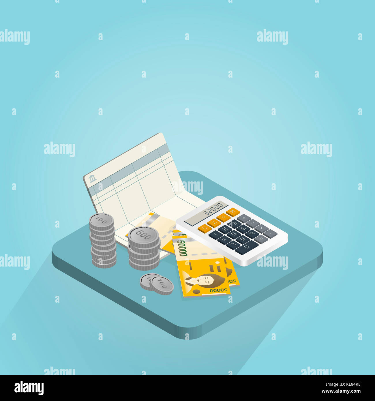 Illust representing finance and economy Stock Photo