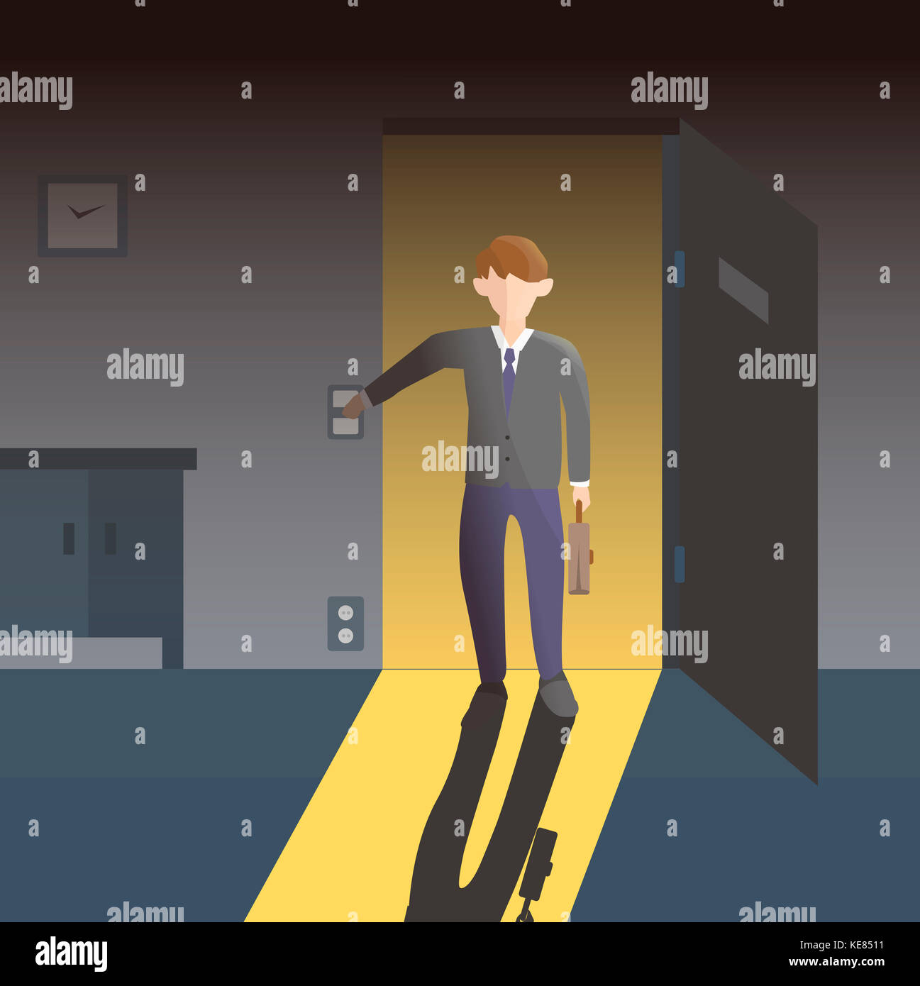 Lifestyle of single man Stock Photo - Alamy