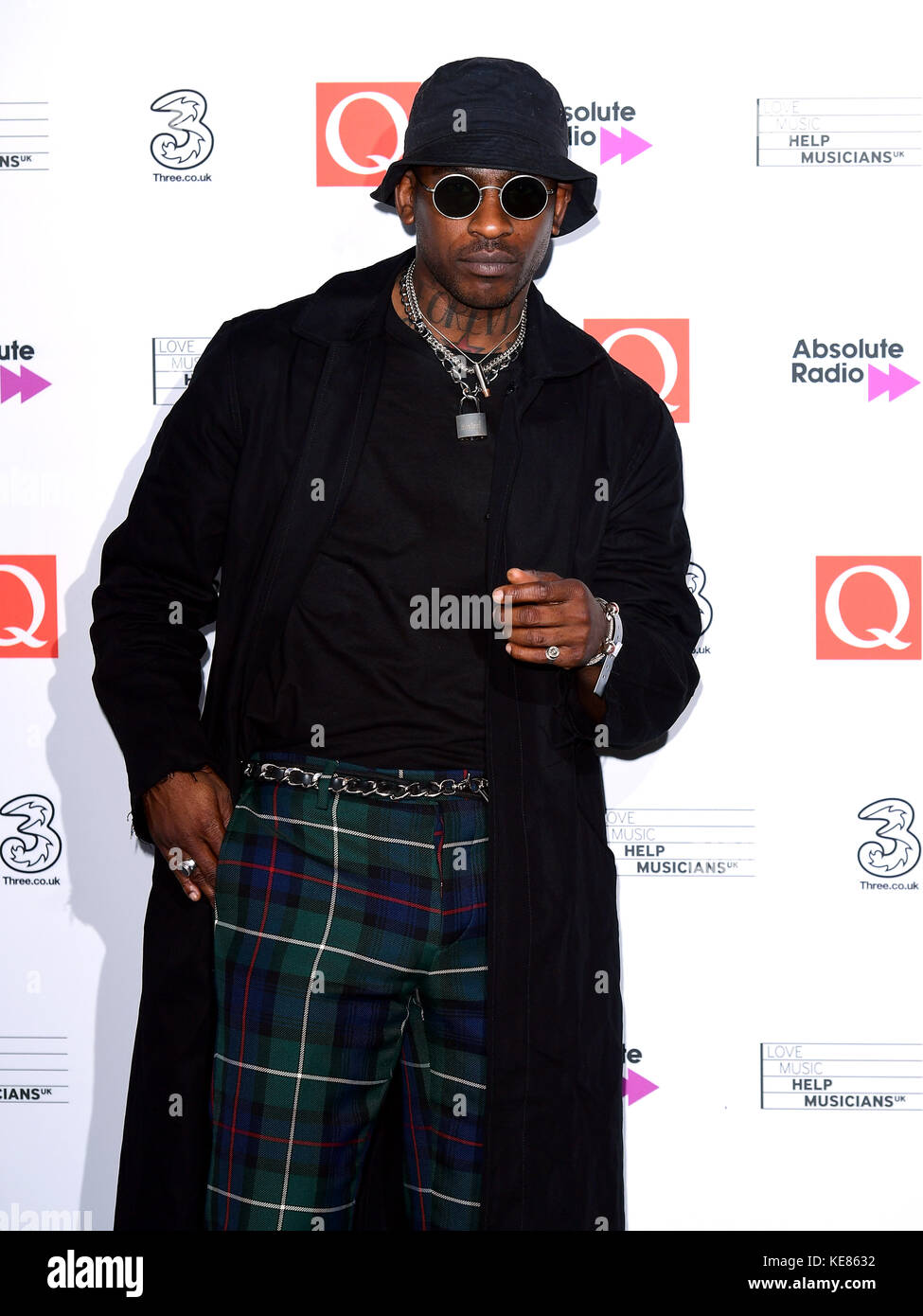 Skepta During The Q Awards 17 In Association With Absolute Radio At The Camden Roundhouse London Press Association Photo Picture Date Wednesday October 18 17 See Pa Story Showbiz Qawards Photo Credit