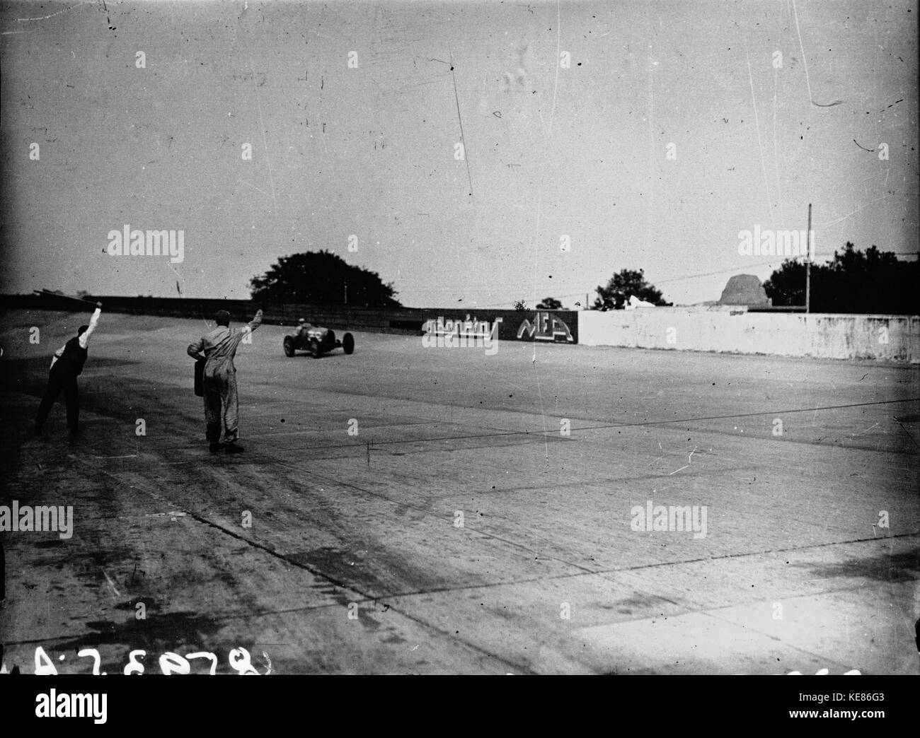 Finish of the 1931 French Grand Prix Stock Photo Alamy