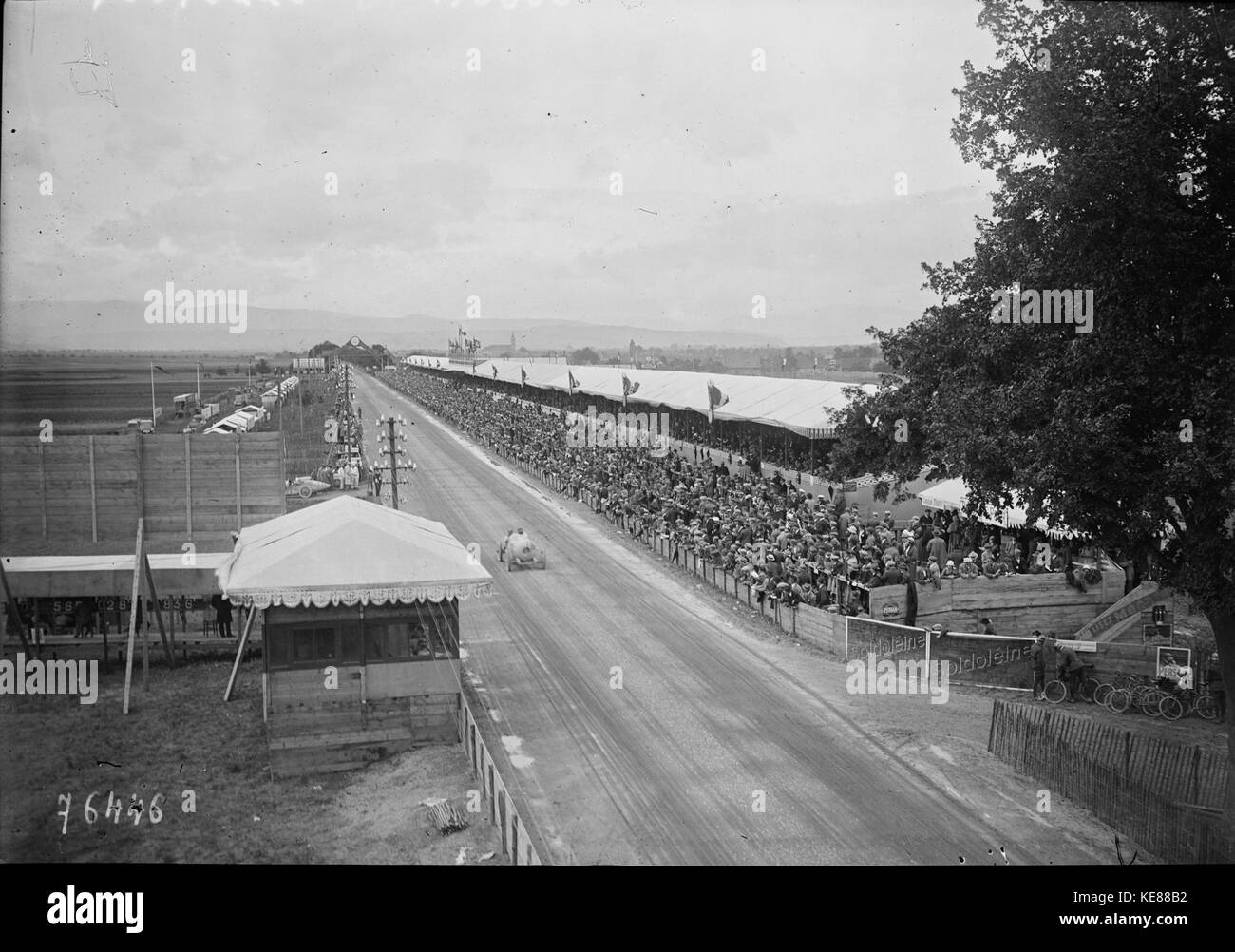 Grandstands at the 1922 French Grand Prix Stock Photo - Alamy