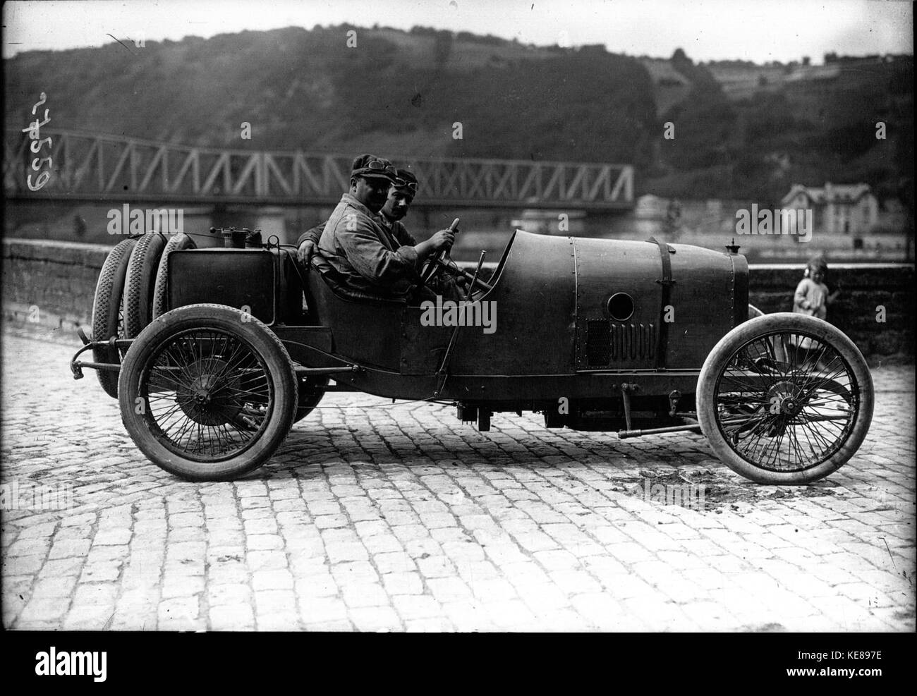 Paolo Zuccarelli at the 1912 Belgian Grand Prix Stock Photo Alamy