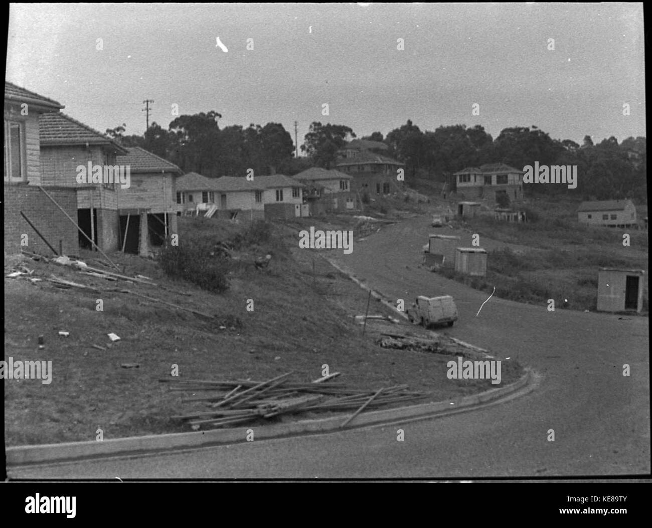 32663 Housing project Adamstown Heights Stock Photo Alamy