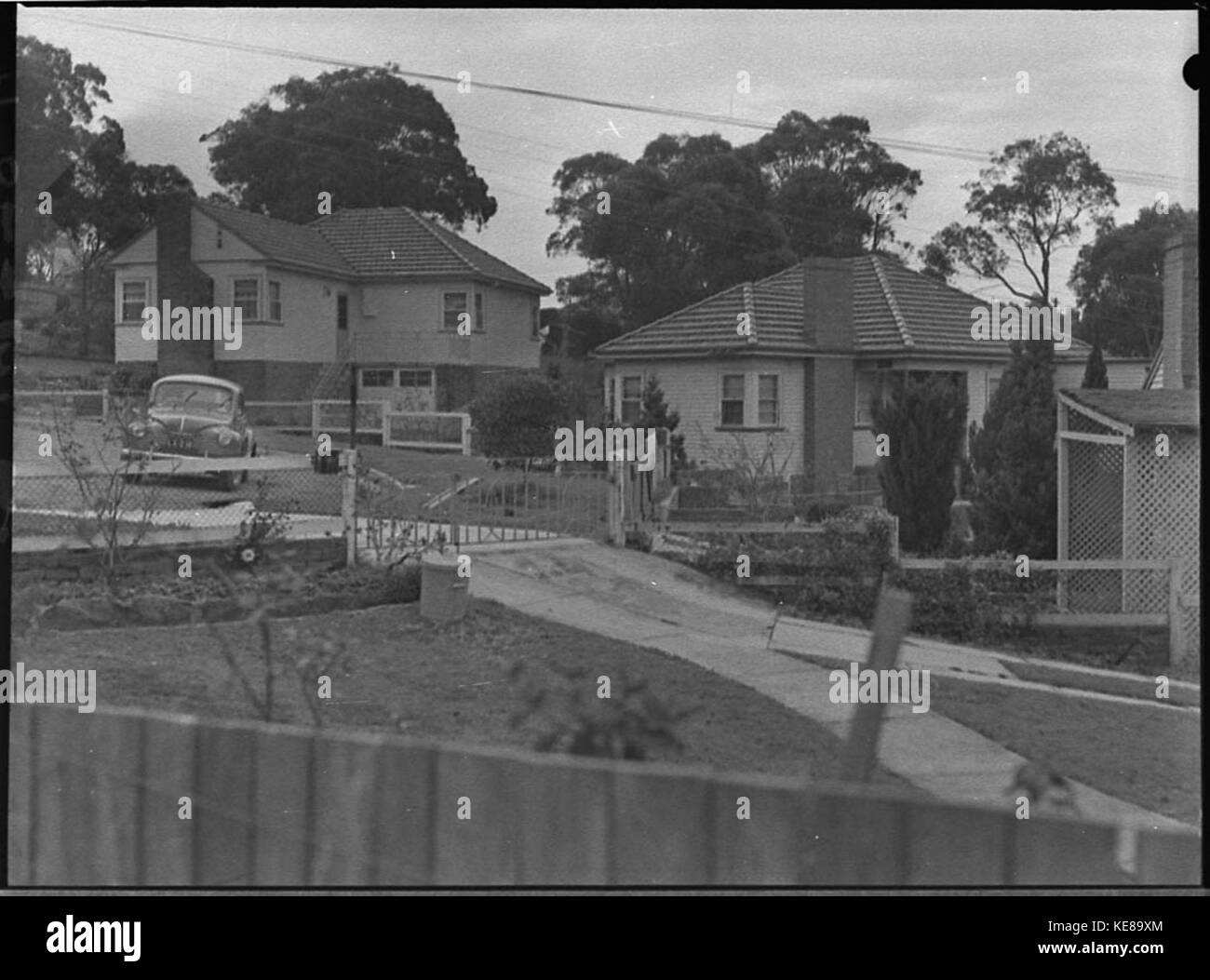 32670 Highfields homes series Stock Photo Alamy