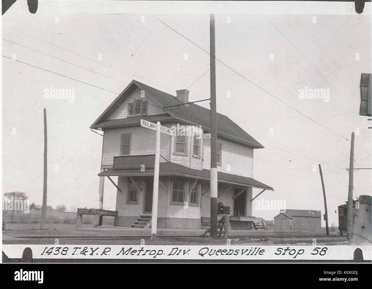 Queensville stn 1923 Stock Photo Alamy